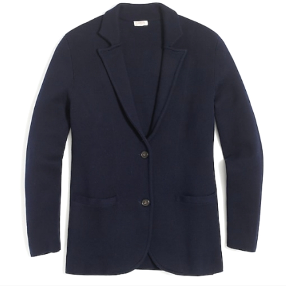 J Crew Sweater Blazer